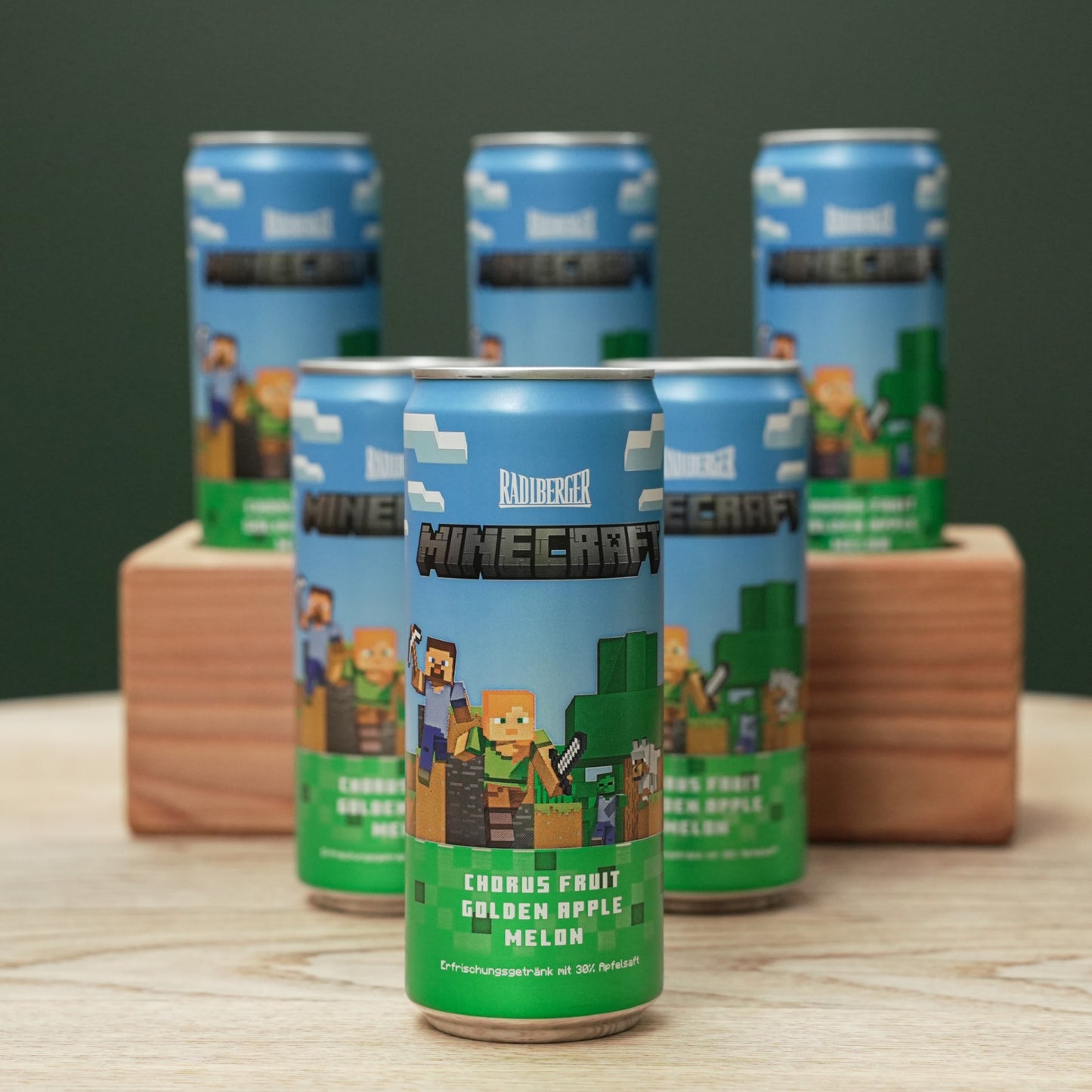 Minecraft Golden Apple Erfrischungsgetränk 0,33 L 🍎⛏️🟩