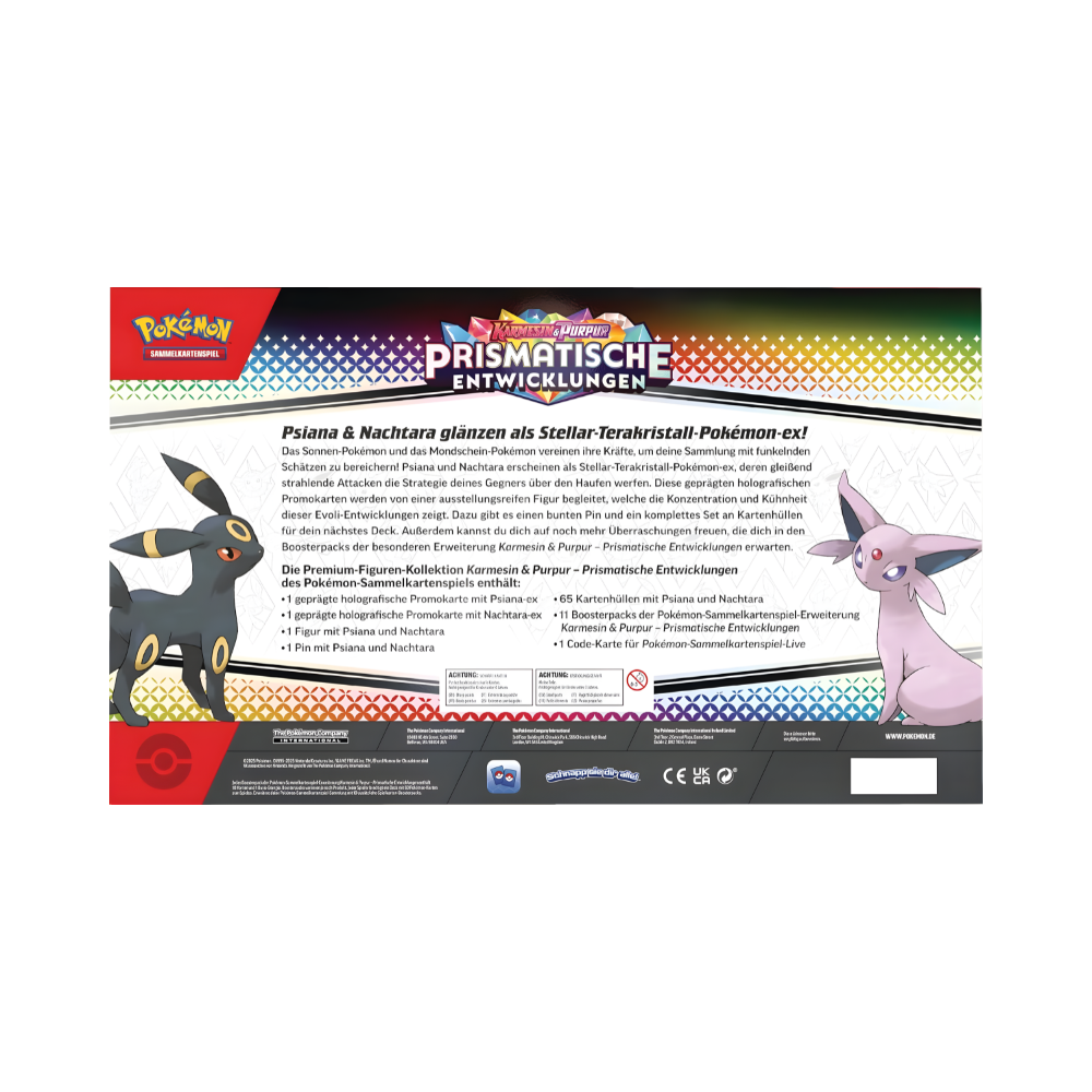 ⭐ Pokémon Premium-Figuren-Kollektion – Karmesin & Purpur Prismatische Entwicklungen ⭐