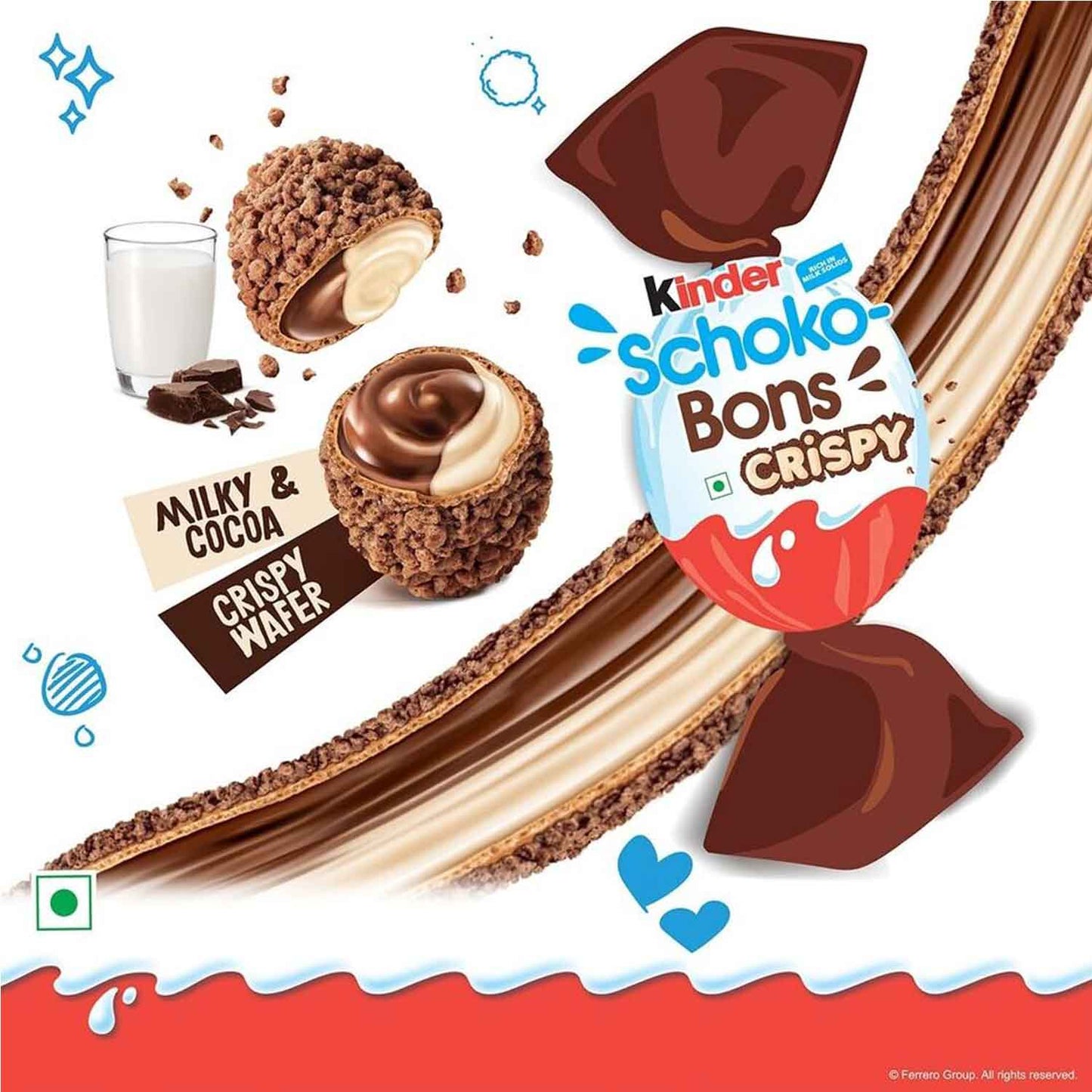 kinder Schoko Bons Crispy – knusprig-cremiger Schokoladengenuss 🍫✨