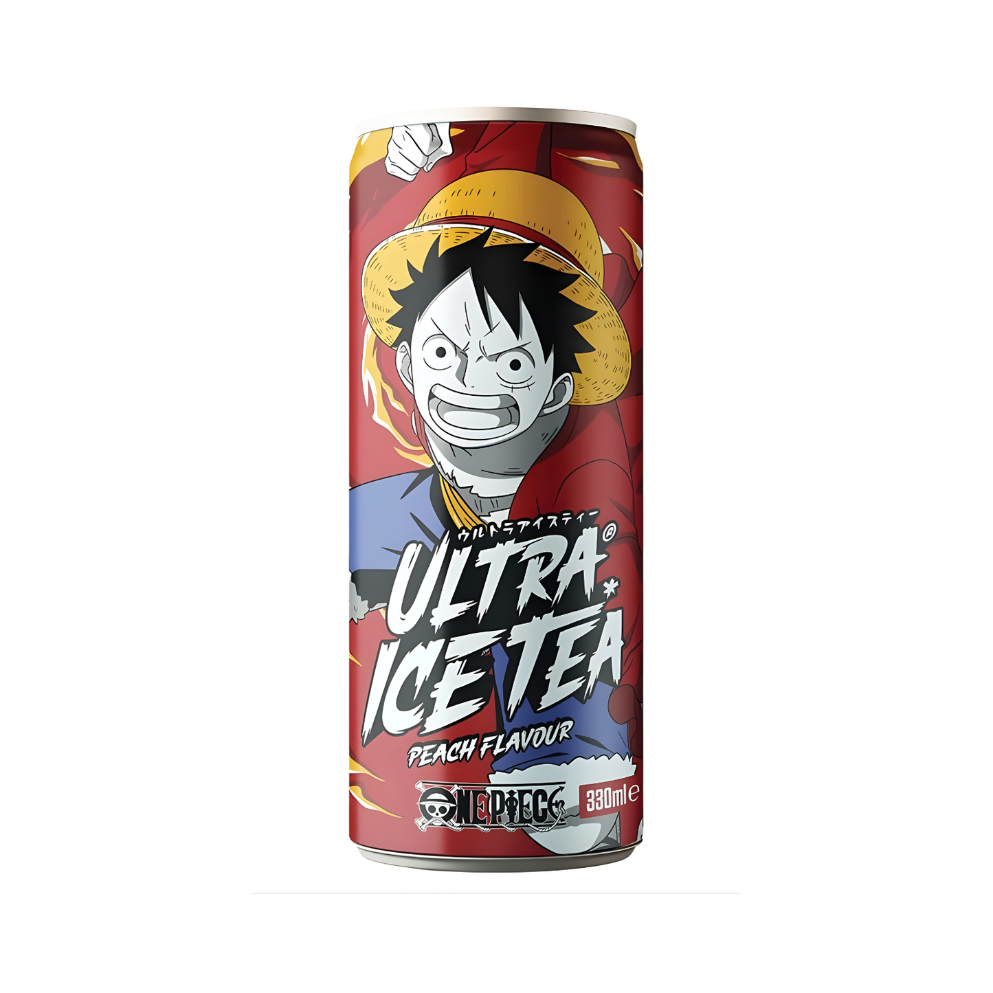 Ultra Ice Tea One Piece Luffy Pfirsich Eistee 330 ml – Anime Drink 🍑🏴☠️