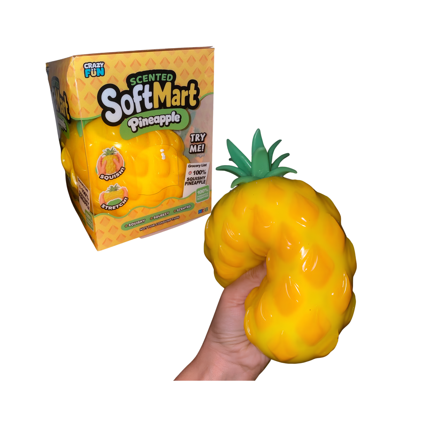 SoftMart Jumbo Squishy Ananas – XL🍍