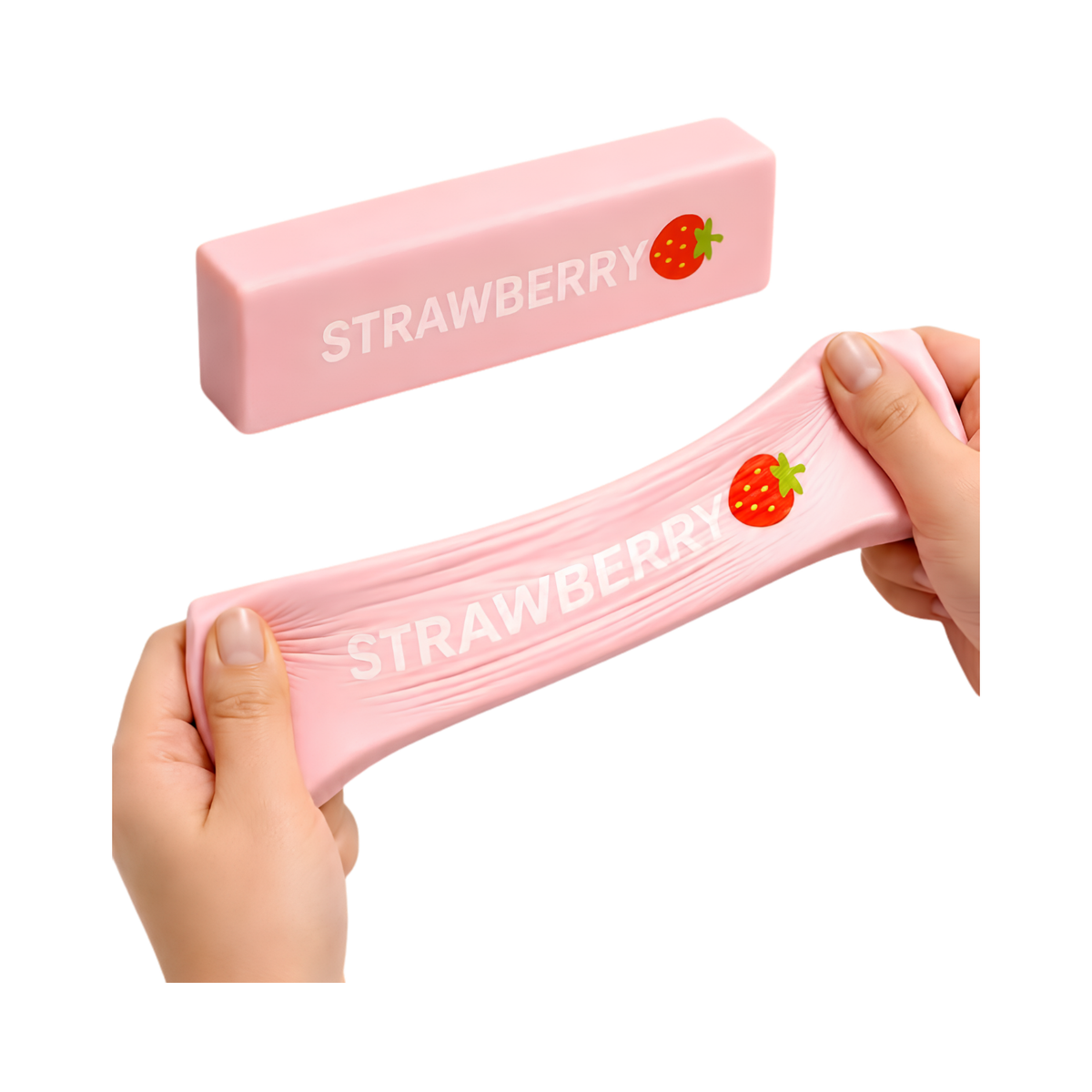 🍓 Strawberry Butter Squishy – Slow Rising