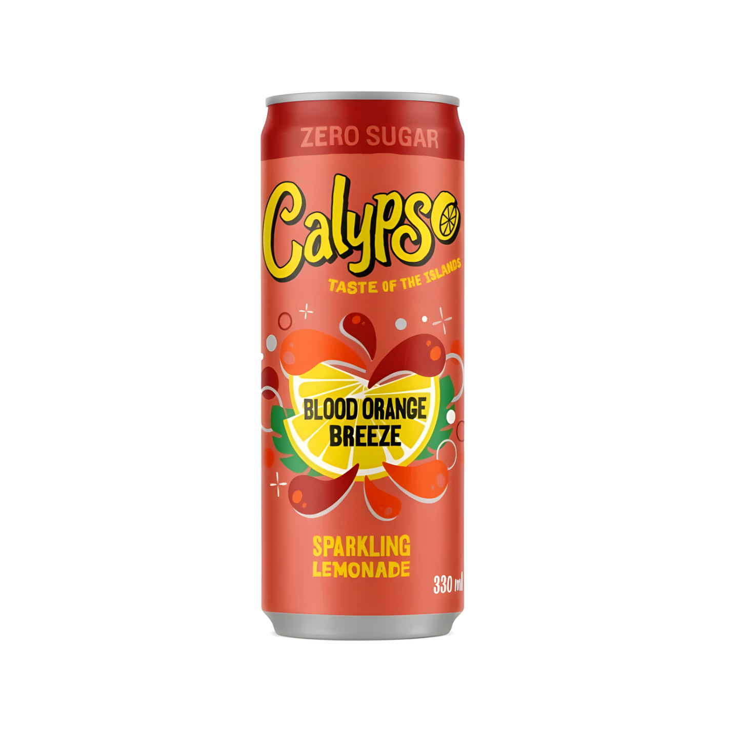 Calypso Blood Orange Breeze ZERO Sugar 330 ml – Blutorangen-Kick ohne Zucker🍊