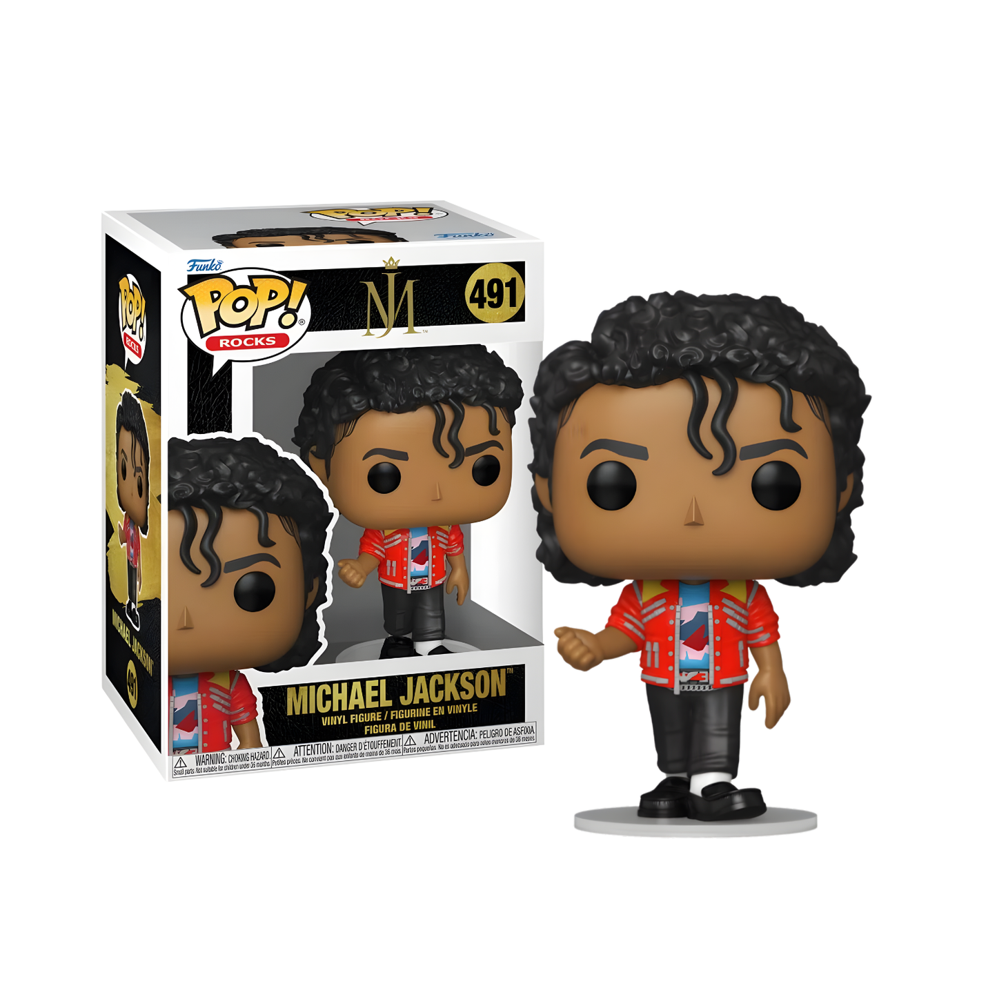 🎤 Funko POP! Michael Jackson „Beat It“ (#491) – King of Pop Edition