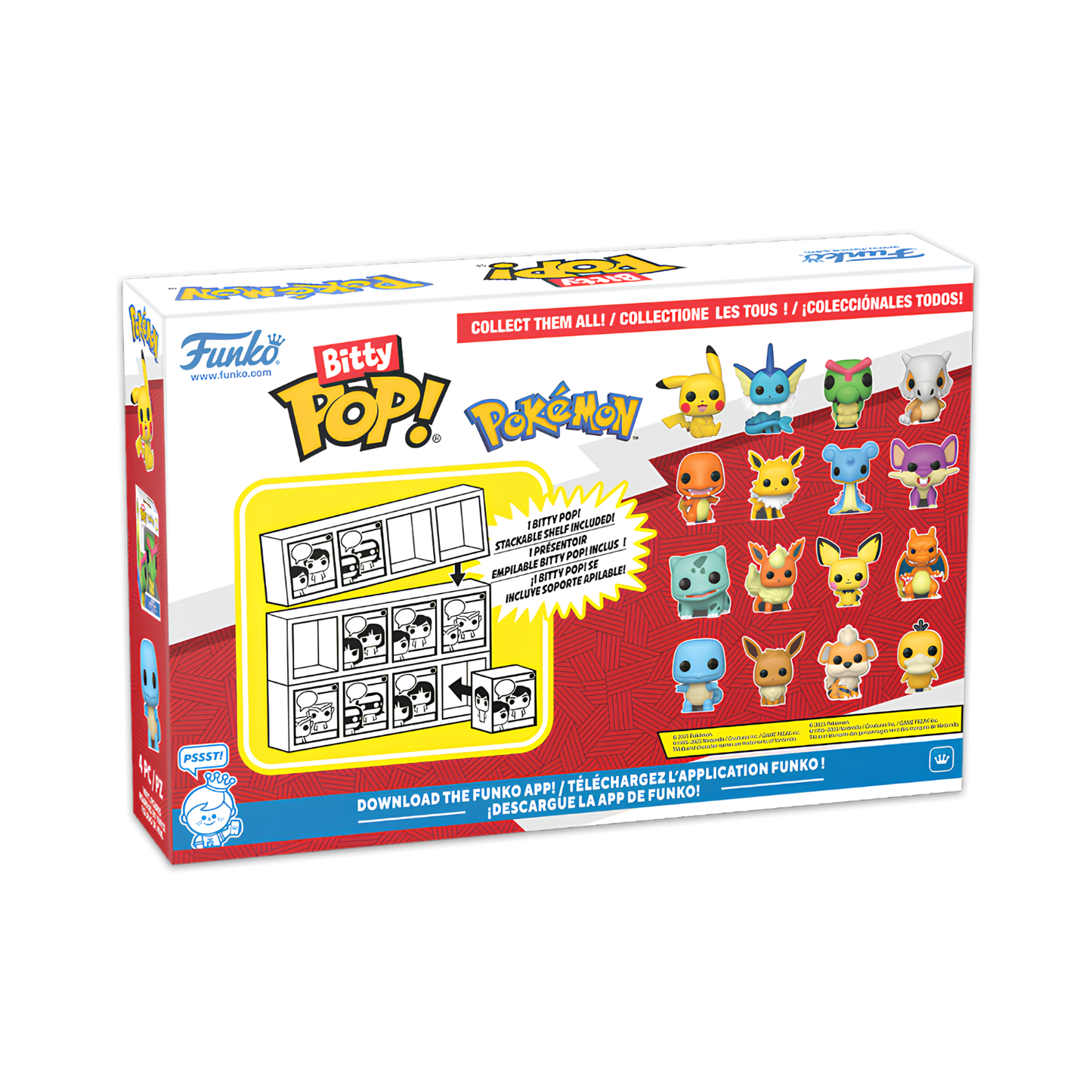 Funko Bitty POP! Pokémon 4er-Pack