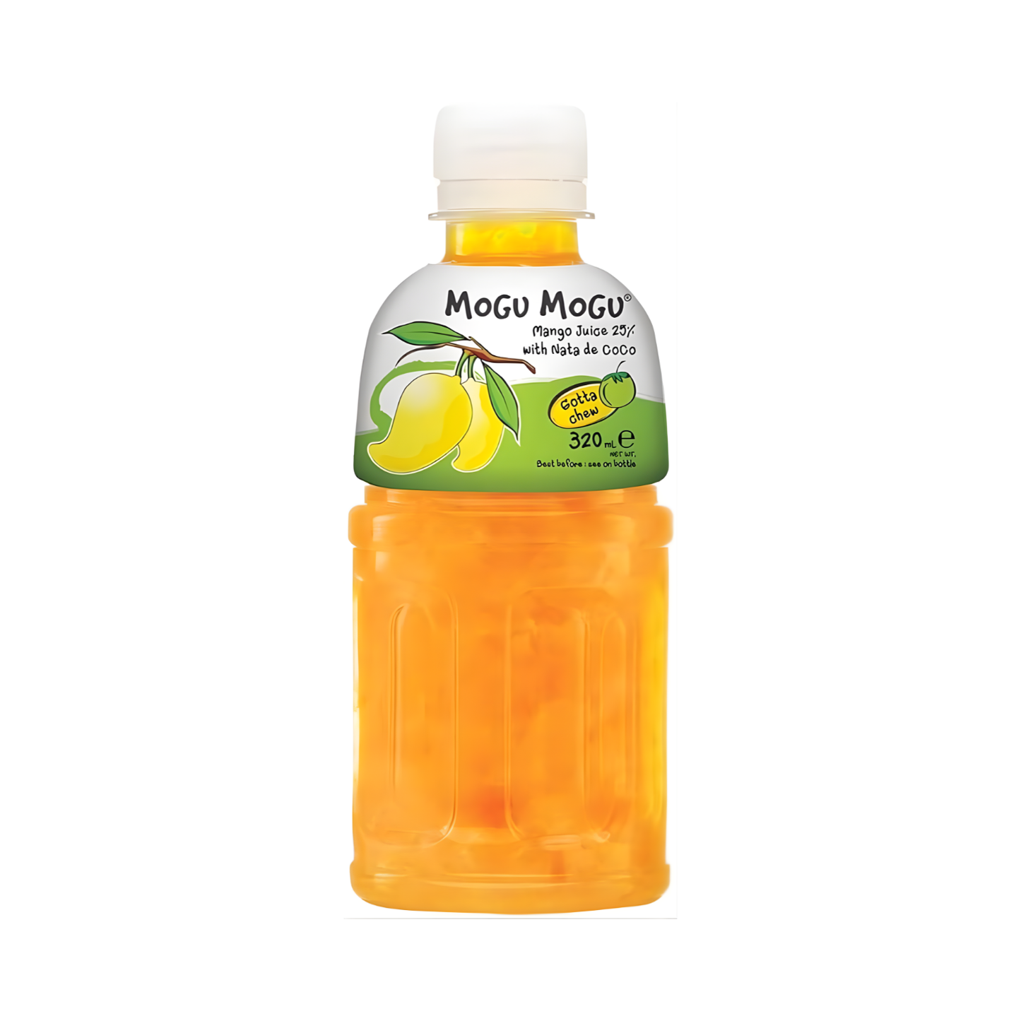 🥭 Mogu Mogu Mango Getränk mit Nata de Coco – 320ml