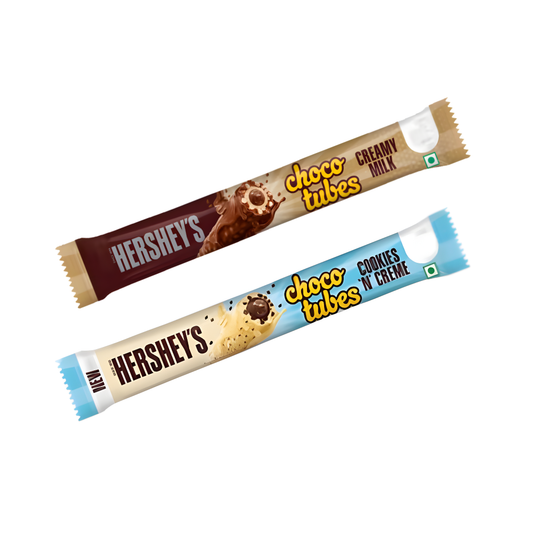 🍫 Hershey’s Choco Tubes – 2er Pack (Cookies ’n’ Cream + Creamy Milk) – Cremiger Duo-Genuss zum Snacken! 🤍🍪🍫