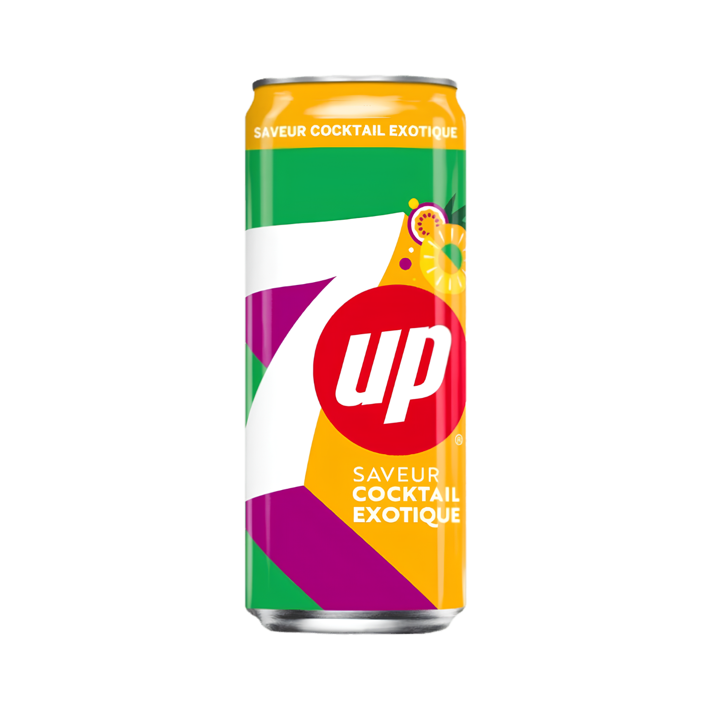 🥤 7UP Cocktail Exotique – Exotischer Softdrink 330 ml