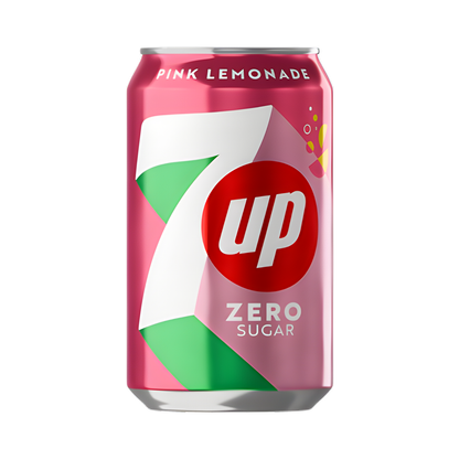 🍋💗 7UP Pink Lemonade Zero Sugar 330ml