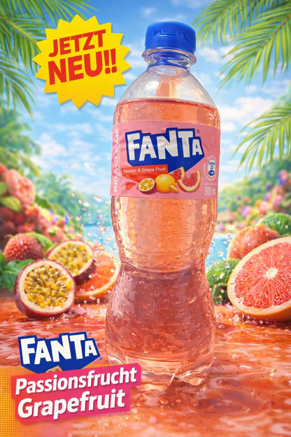 🍇🥭 Fanta Passion Fruit & Grape