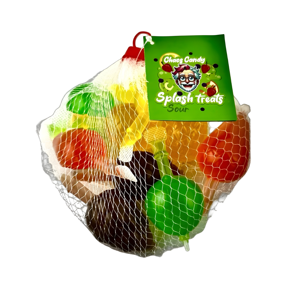 Chaos Candy Splash Treats Sour – Der fruchtig-saure Geschmackskick zum Drücken & Genießen! 🍇🍏💦