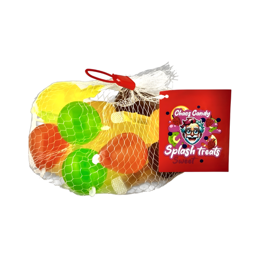 Chaos Candy Splash Treats 330g – Buntes Frucht-Chaos zum Drücken, Naschen & Spaßhaben! 🍓🍏🍋💥