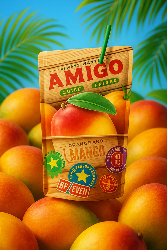 🥭 Amigo Mango – Erfrischender Mango-Drink für unterwegs (200 ml)