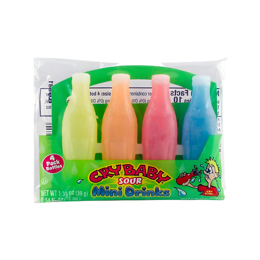 Nik’L’Nip Cry Baby Sour Mini Drink 39g – Der ultrasaure Mini-Drink im Wachsfläschchen! 😝🍋