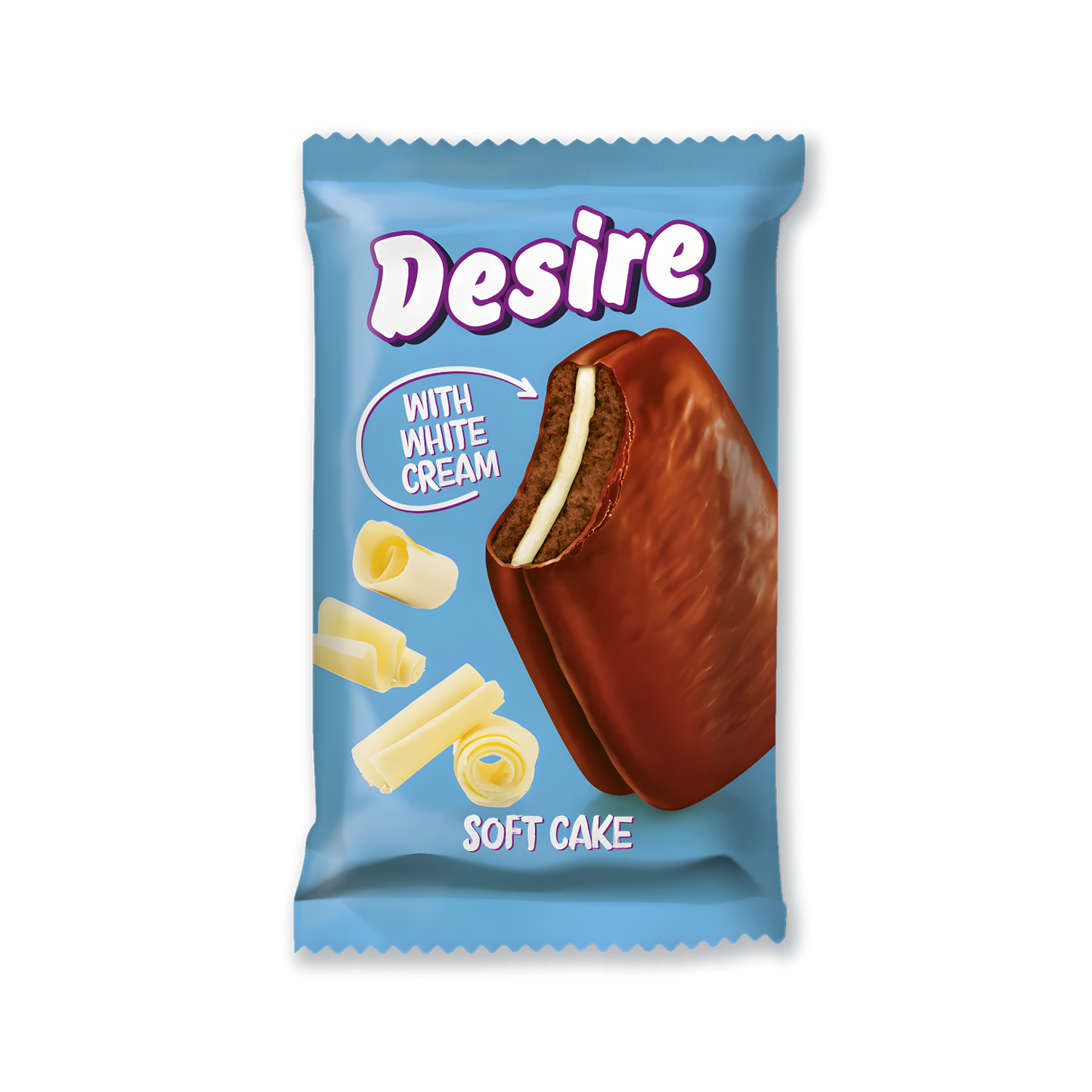 Desire Soft Cake White Cream 50g – Weicher Kuchen mit White-Cream-Füllung 🍰🤍