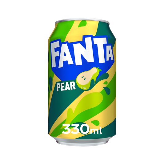 Fanta Pear 330ml – Der fruchtig-milde Birnen-Drink als UK-Import! 🍐✨
