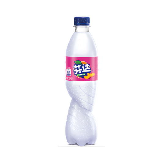 Fanta White Peach 500ml – Der zarte, weiße Pfirsichgeschmack aus China! 🍑🤍✨