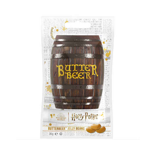 Harry Potter Butterbeer Jelly Beans 28g – Magische Butterbier-Bohnen mit Karamellnote! ✨🍺🪄