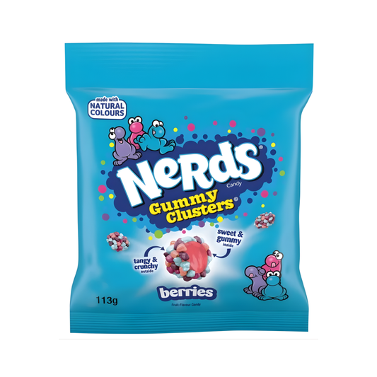Nerds Gummy Clusters Very Berry Berries 113g 🍇🍬✨