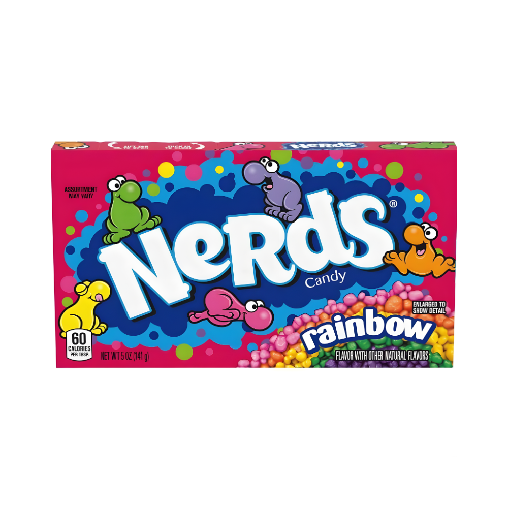 🌈 Nerds Rainbow 141g – der fruchtig-bunte Knusperklassiker! 🍭✨