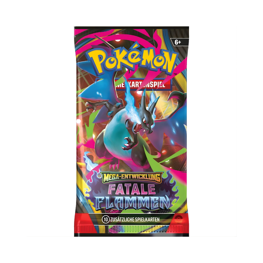 Pokémon Boosterpack Mega-Entwicklung – Fatale Flammen 🔥