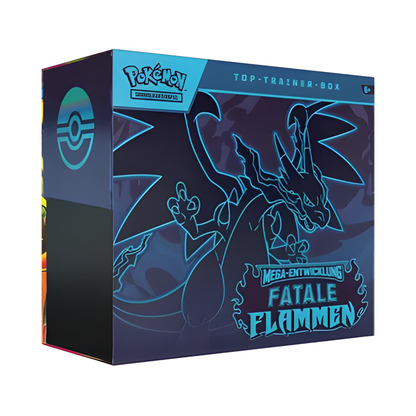 Pokémon Mega-Entwicklung – Fatale Flammen Top-Trainer-Box 🔥✨