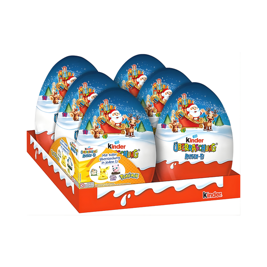 🎄 Kinder Riesen-Pokemon-Überraschungsei – Weihnachtsedition 2025