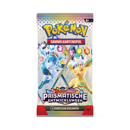 ⭐ Pokémon Sammelkarten – Prismatiche Evolution (10 Karten) – Booster Pack voller Überraschungen! ✨🃏⚡