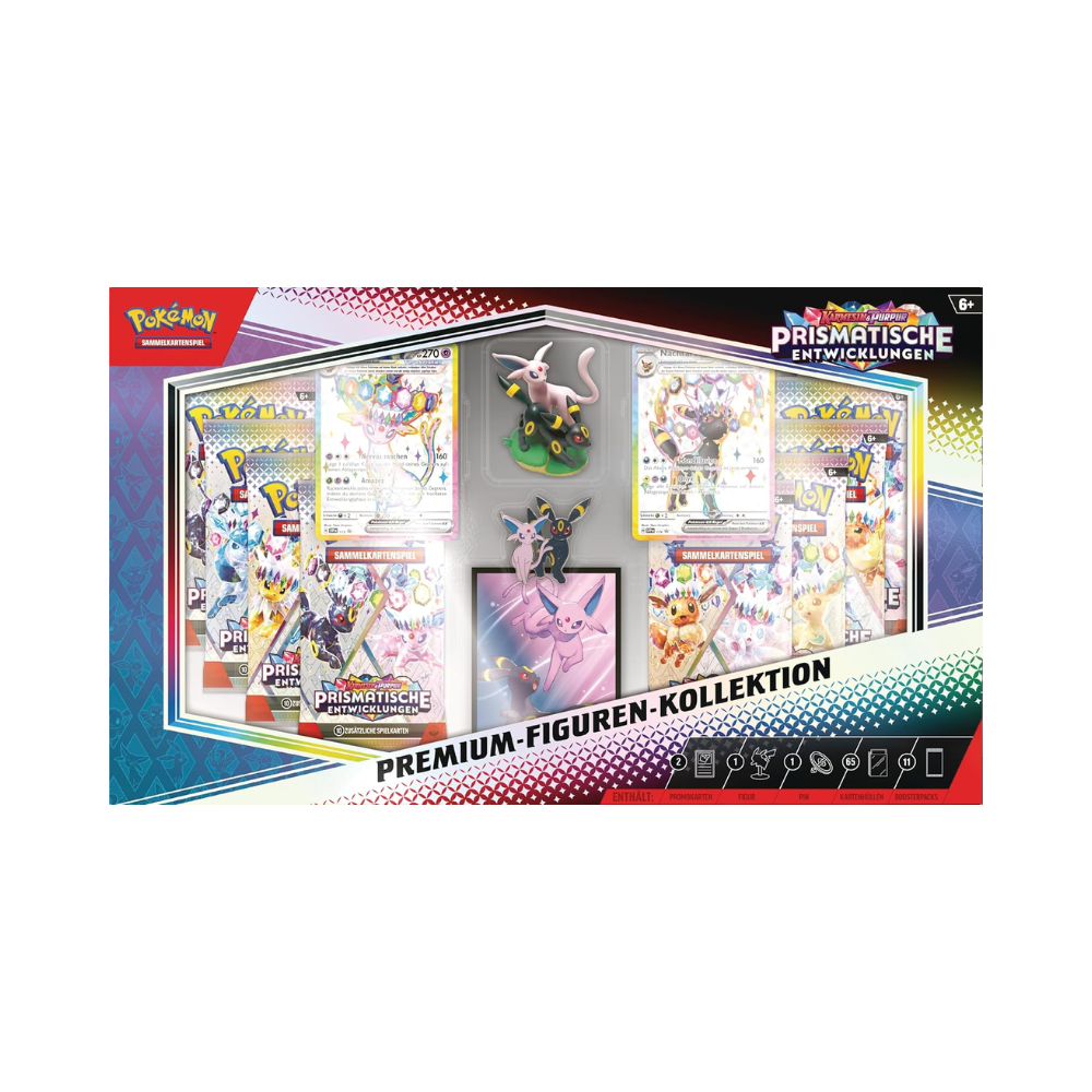 ⭐ Pokémon Premium-Figuren-Kollektion – Karmesin & Purpur Prismatische Entwicklungen ⭐