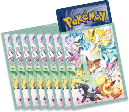 Pokémon Super-Premium-Kollektion – Karmesin & Purpur: Prismatische Entwicklungen - Evoli-Edition mit 15 Boostern & Zubehör ✨