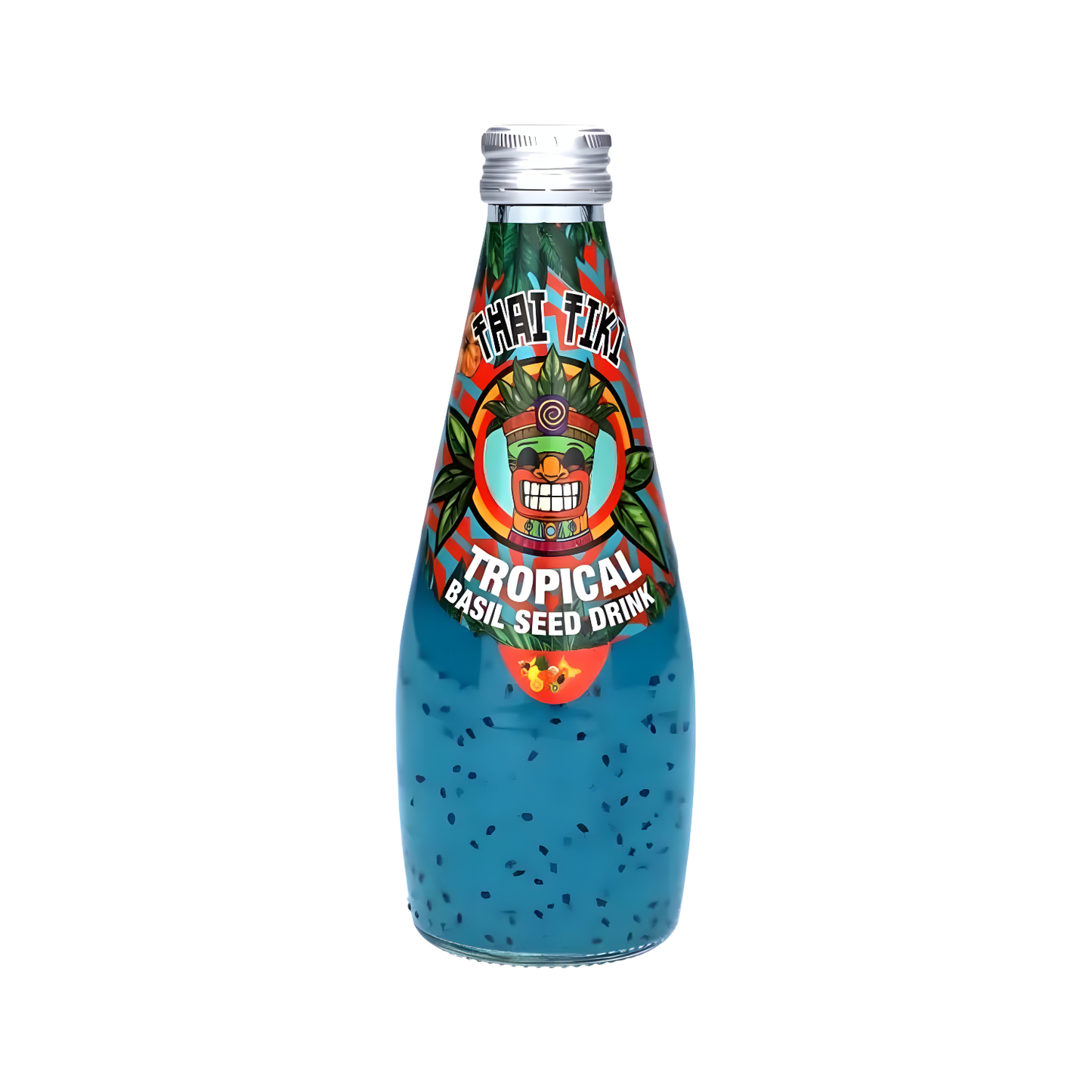 Thai Tiki Tropical Drink – Basil Seed Drink (290 ml) 🌴🍹