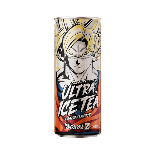 Ultra Ice Tea Dragon Ball Z Son Goku Pfirsich Eistee 330 ml 🐉🍑⚡