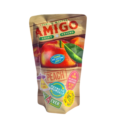 AMIGO Peach 200ml – Sonnengereifter Pfirsichgenuss to go! 🍑😋✨