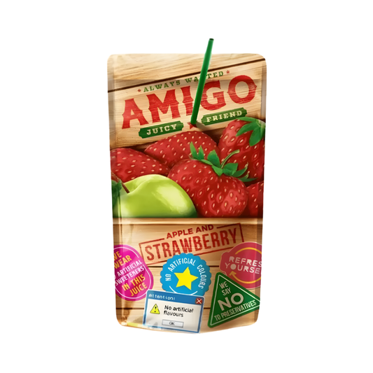 🧃🍓 Amigo – Apple & Strawberry Drink 200ml