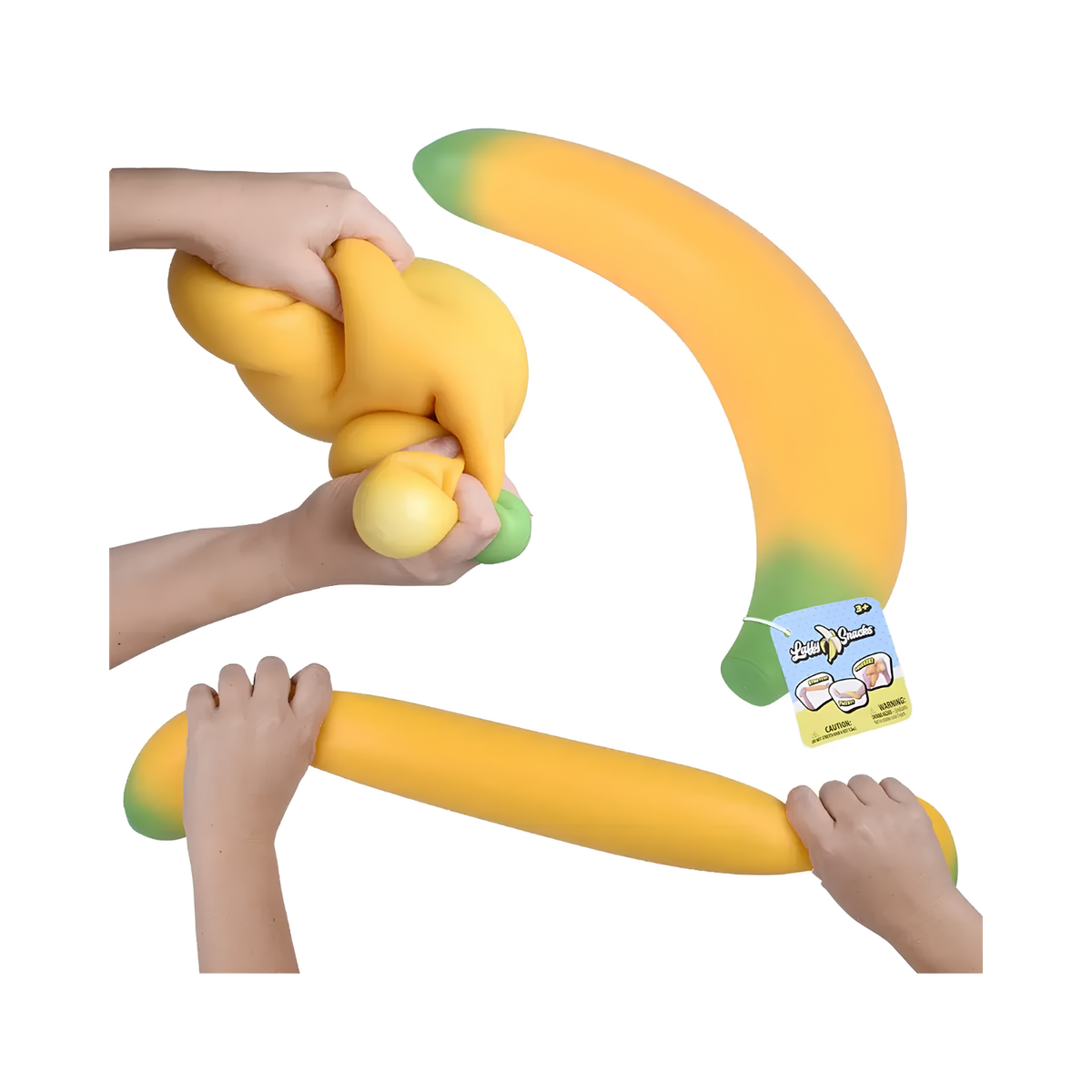 Bananen Pinch Squishy – Weiches XXL Squishy🍌