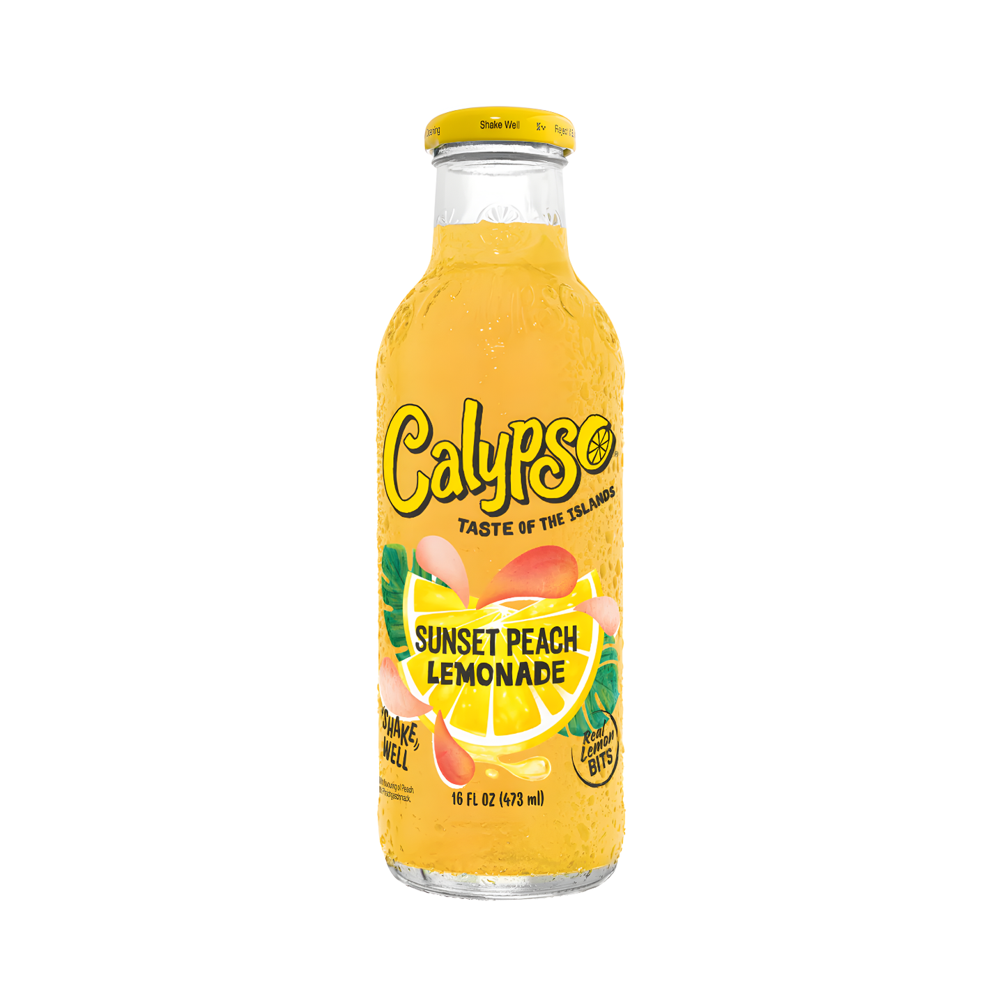 🍑 Calypso Lemonade Sunset Peach 473 ml – Sommerliche Pfirsich-Limonade