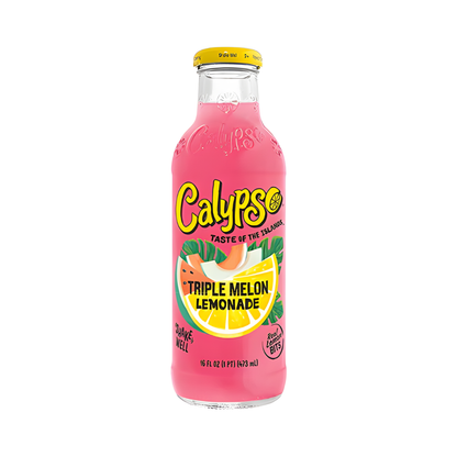 Calypso Triple Melon Lemonade – Glass Bottle 473 ml – Der ultimative Melonen-Mix! 🍉🍈🍯