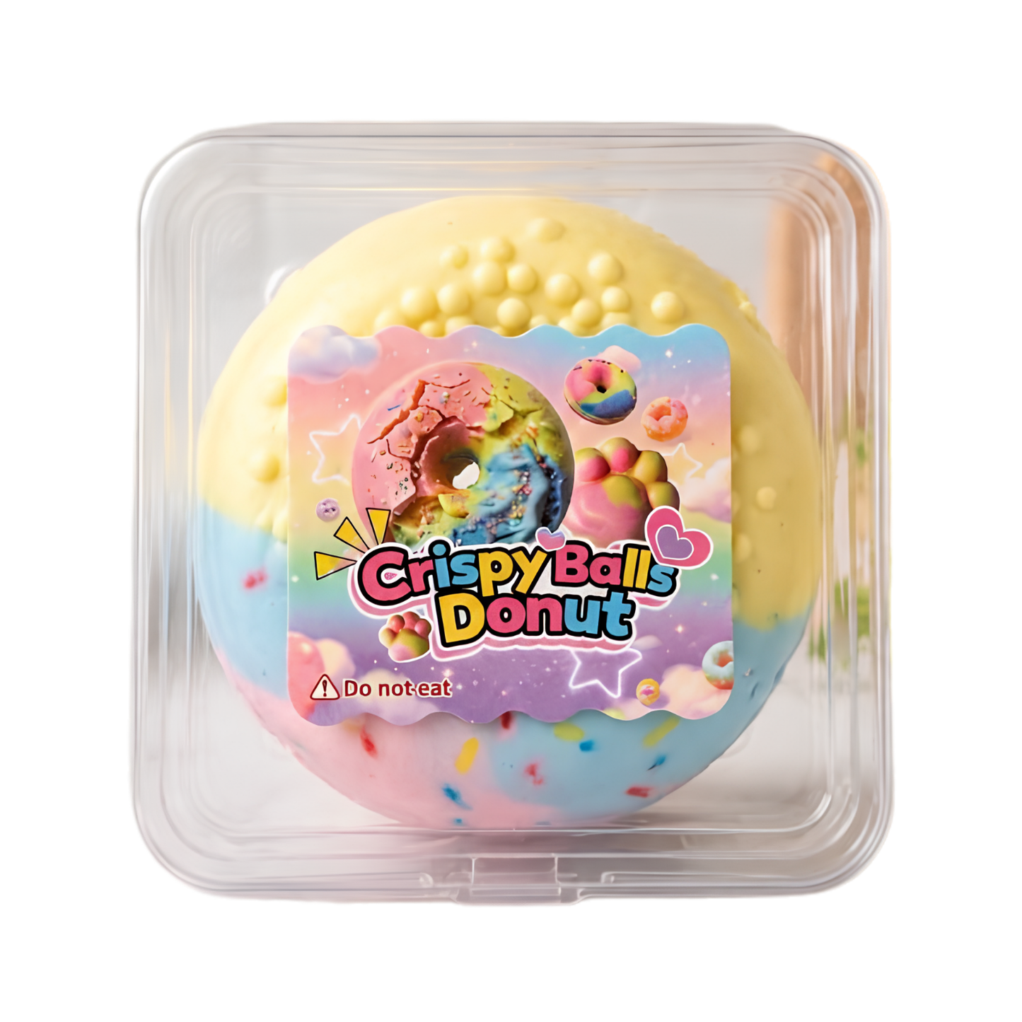 Crispy Squishy Donut – Donut Squishy mit Wachsschale🍩