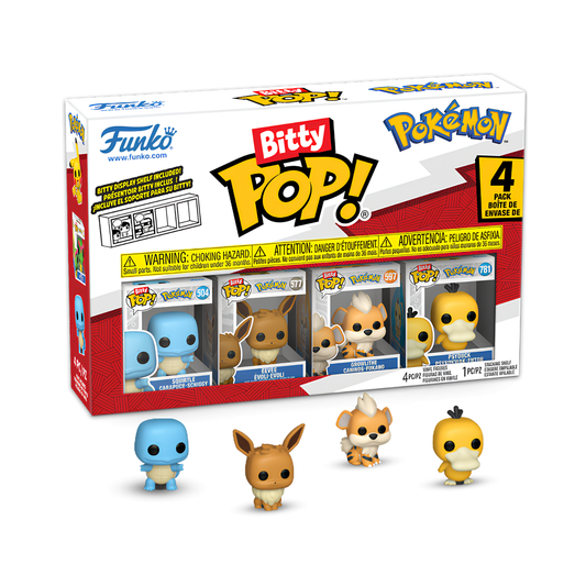 Funko Bitty POP! Pokémon 4er-Pack