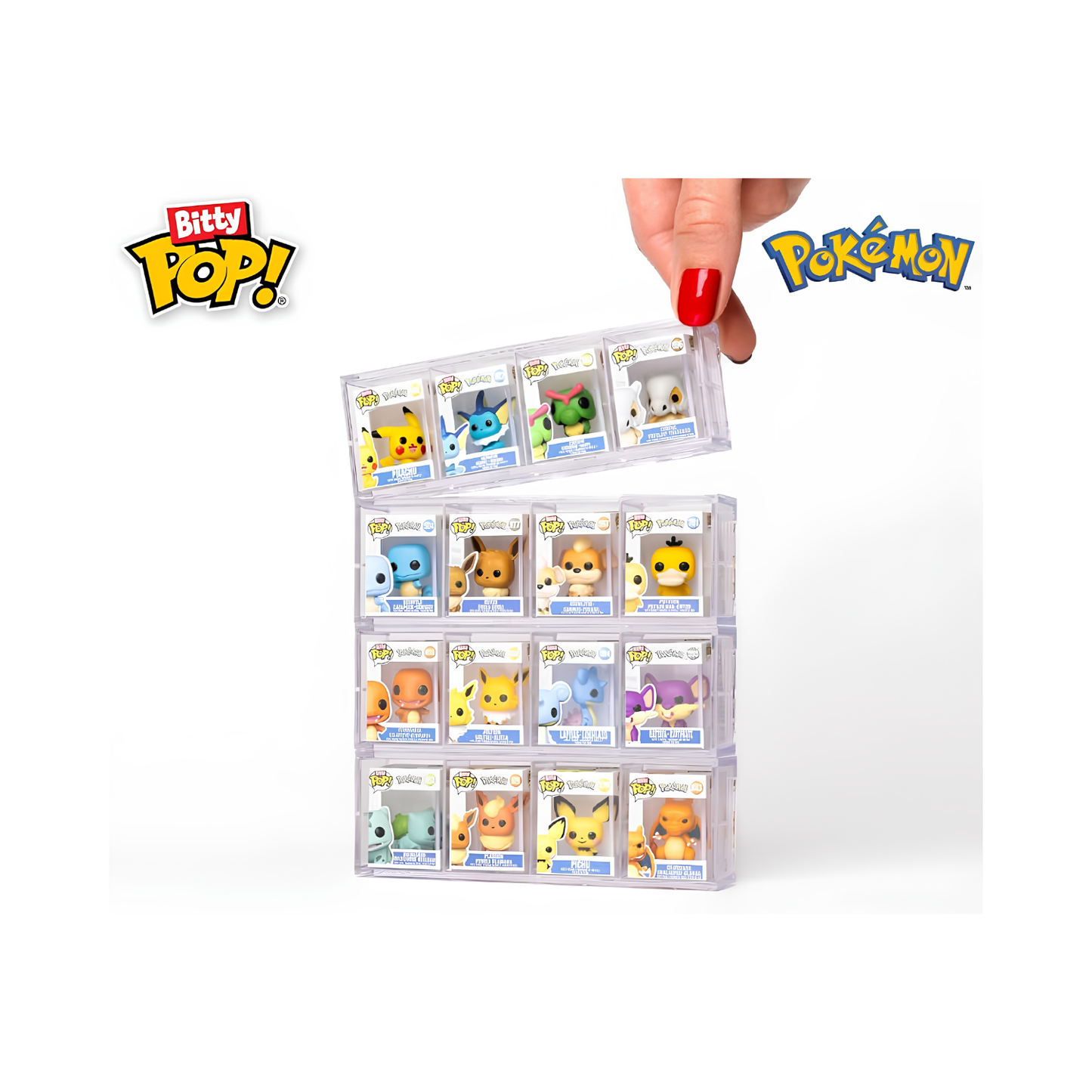 Funko Bitty POP! Pokémon 4er-Pack
