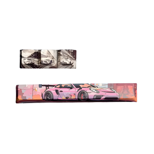 🏎️ Special Edition: Racing Car Keycap & Spacebar Set