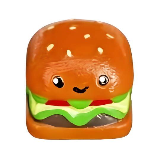 🍔 Burger Keycap – Süßer Snack-Style für deine Tastatur!