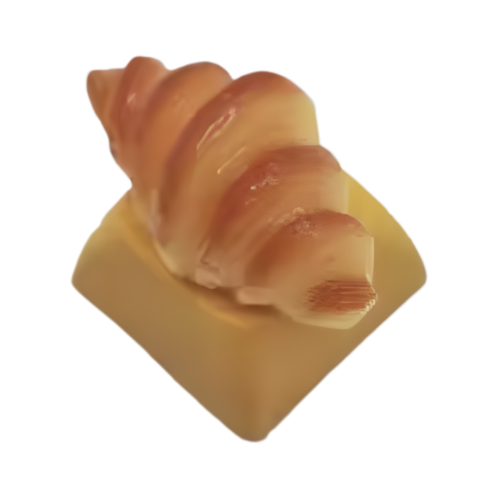 🥐 Croissant Keycap  – Für ein butterzartes Keyboard-Upgrade!