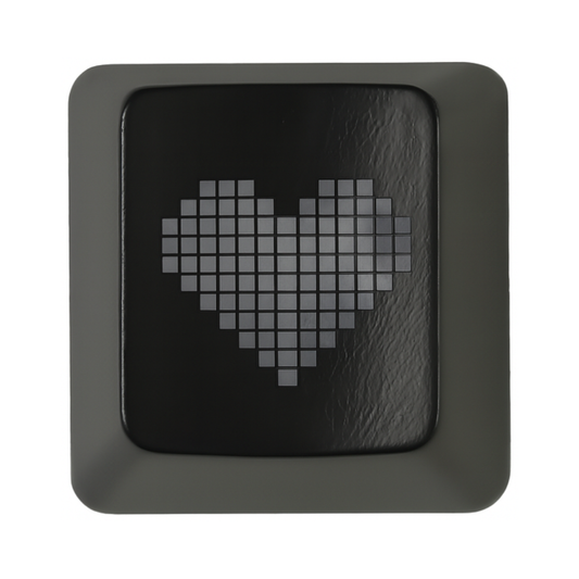 ❤️🖤 Pixel Herz Keycap – Pixel Heart Edition