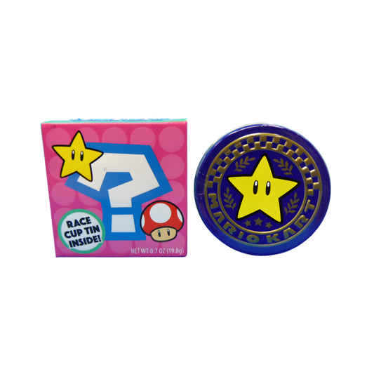 Mario Kart Mystery Item Racing Cup Tin – Süße Sammeldose! 🍄⭐🏁