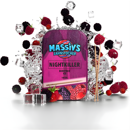 MASSIV'S – Zahnstoch­er mit Geschmack (100 Stück) ❄️🍓🍉