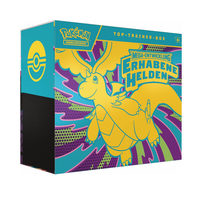 Pokémon Top-Trainer-Box „Mega-Entwicklung – Erhabene Helden“