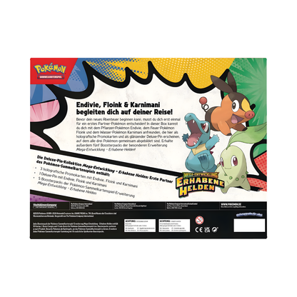 🎴 Pokémon Deluxe Pin-Kollektion ⚡Erhabene Helden