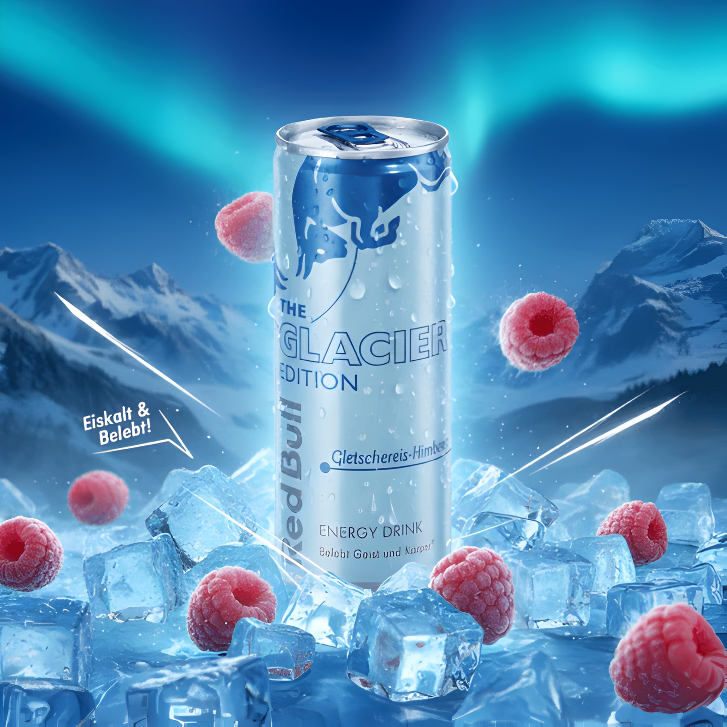 Red Bull The Glacier Edition – Gletschereis Himbeere 250 ml (Limited Edition) ❄️🧊⚡