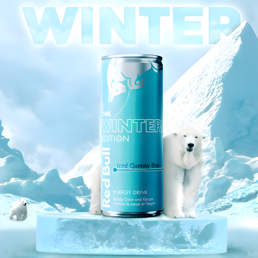 Red Bull Iced Gummy Bear – 250ml 🍬❄️ NEU⚡